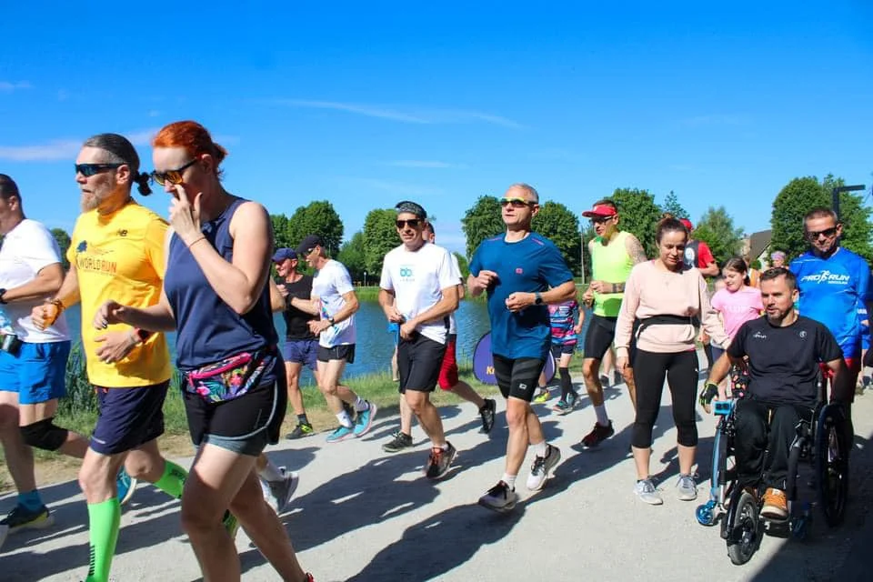 Pierwsze urodziny Parkrun Błonie Krotoszyn