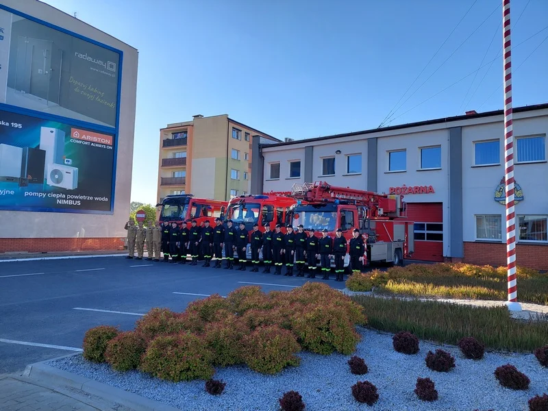 Krotoszyńscy strażacy oddali hołd zmarłemu druhowi z OSP Żerniki