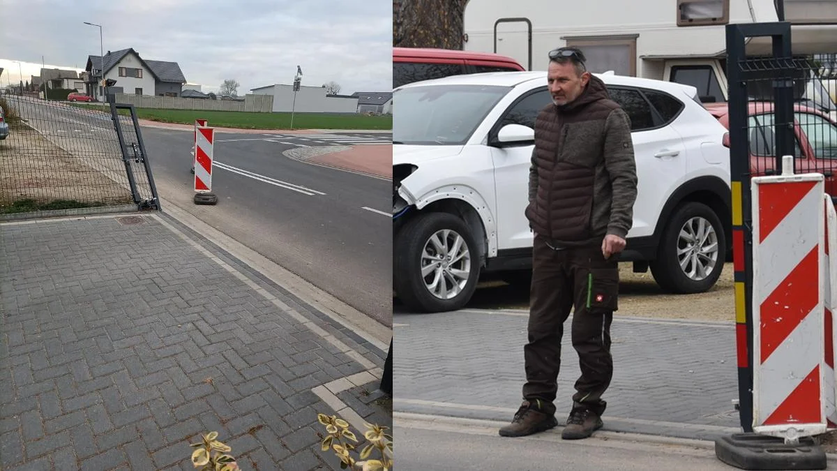 Właścicielowi warsztatu samochodowego przy ul. Polnej w Krobi nieznany sprawca zniszczył płot - Zdjęcie główne