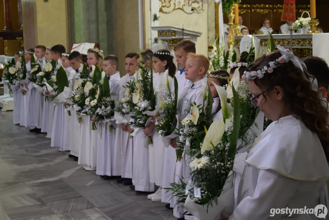 Pierwsza Komunia Św. w parafii św. Mikołaja w Krobi