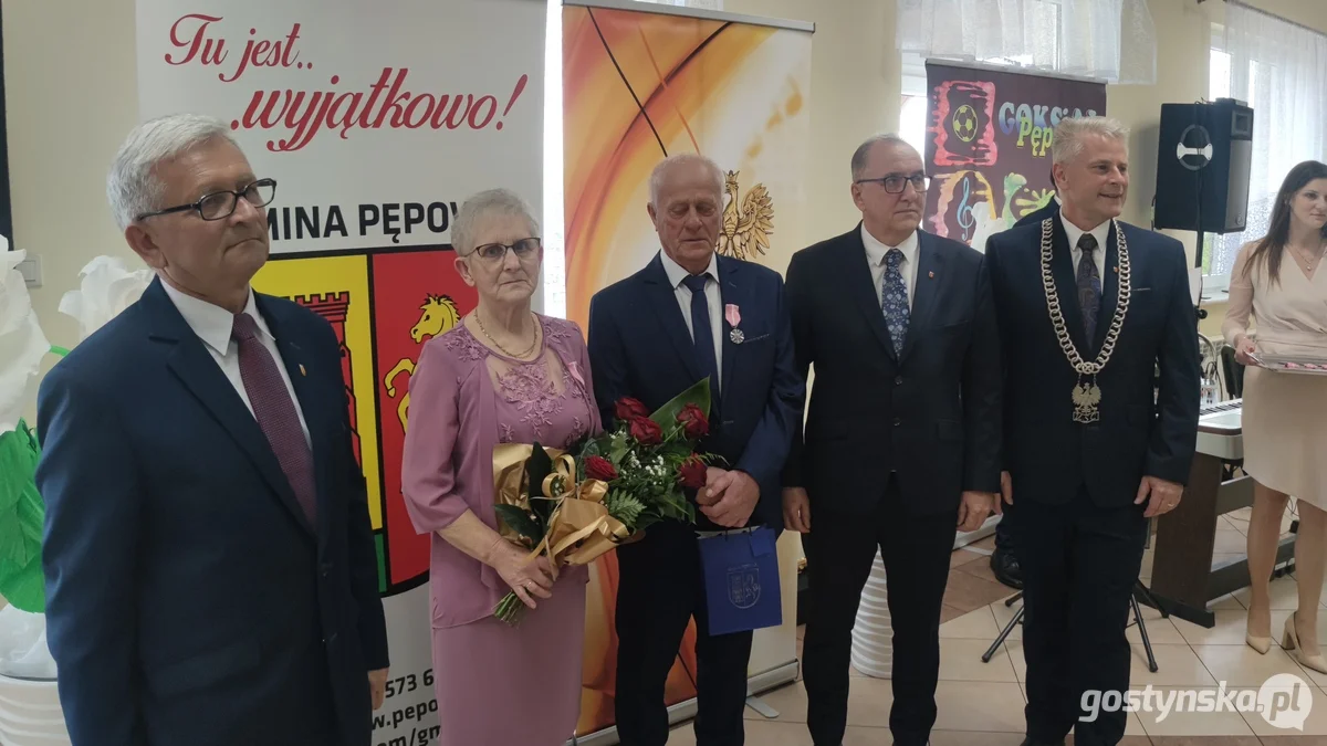 50.lecie jubileuszy małżeńskich w gminie Pępowo