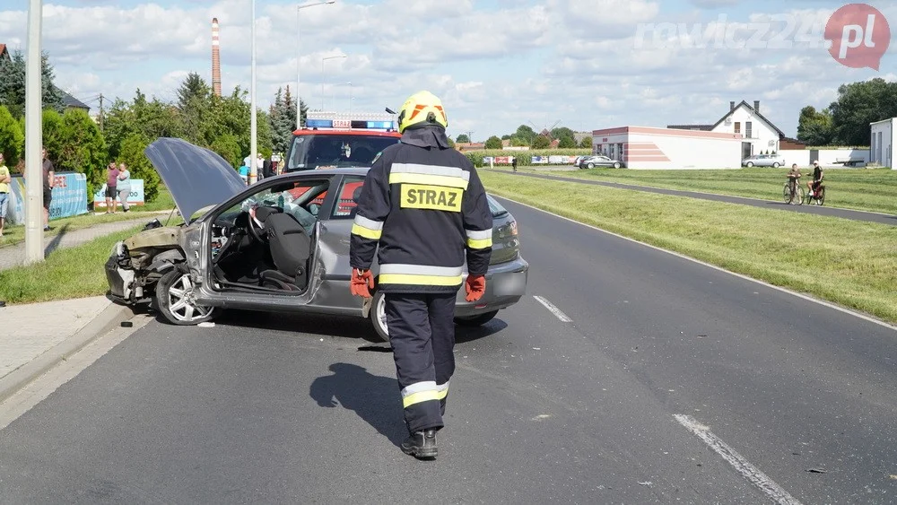 Zderzenie pojazdów w Karolinkach