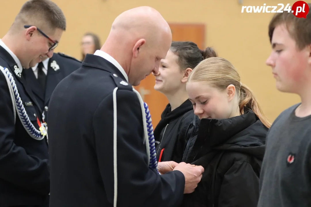 Capstrzyk strażacki druhów z gmin Pakosław i Miejska Górka