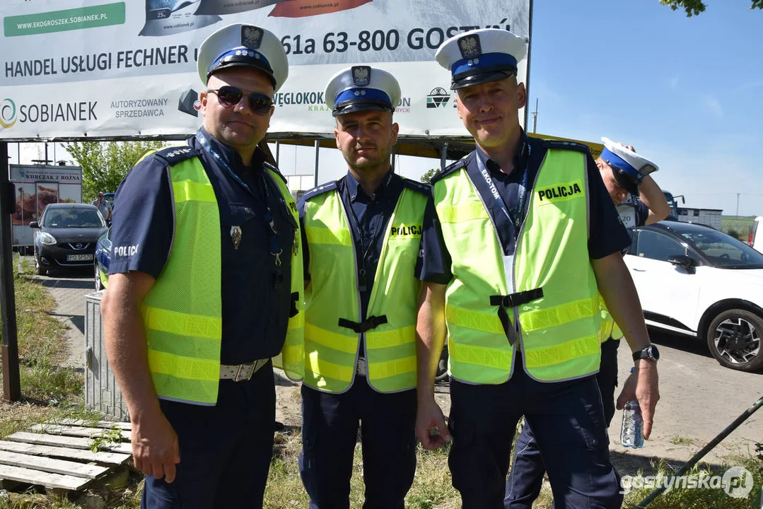 34. Konkurs "Policjant ruchu drogowego 2024” w Gostyniu. Dzień drugi - ręczna regulacja ruchem