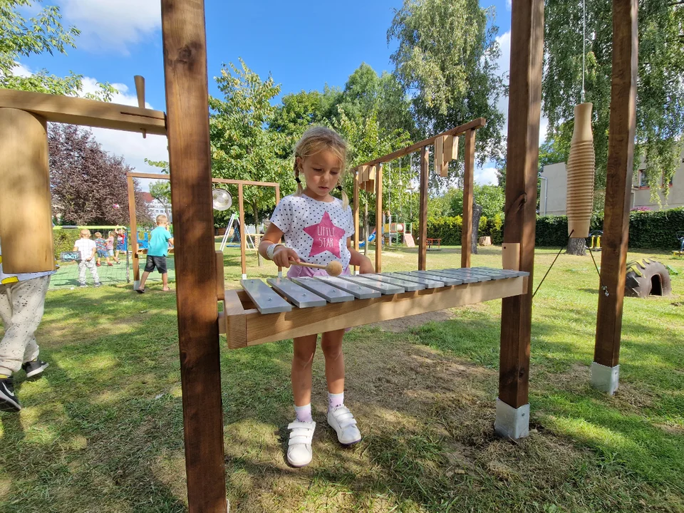 Krotoszyn. Muzyczna ścieżka sensoryczna w przedszkolu "Bajka"