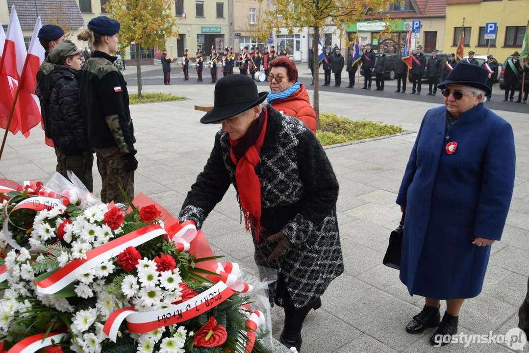 Narodowe Święto Niepodległości w Krobi 2024. Obchody 106. rocznicy odzyskania przez Polskę niepodległości