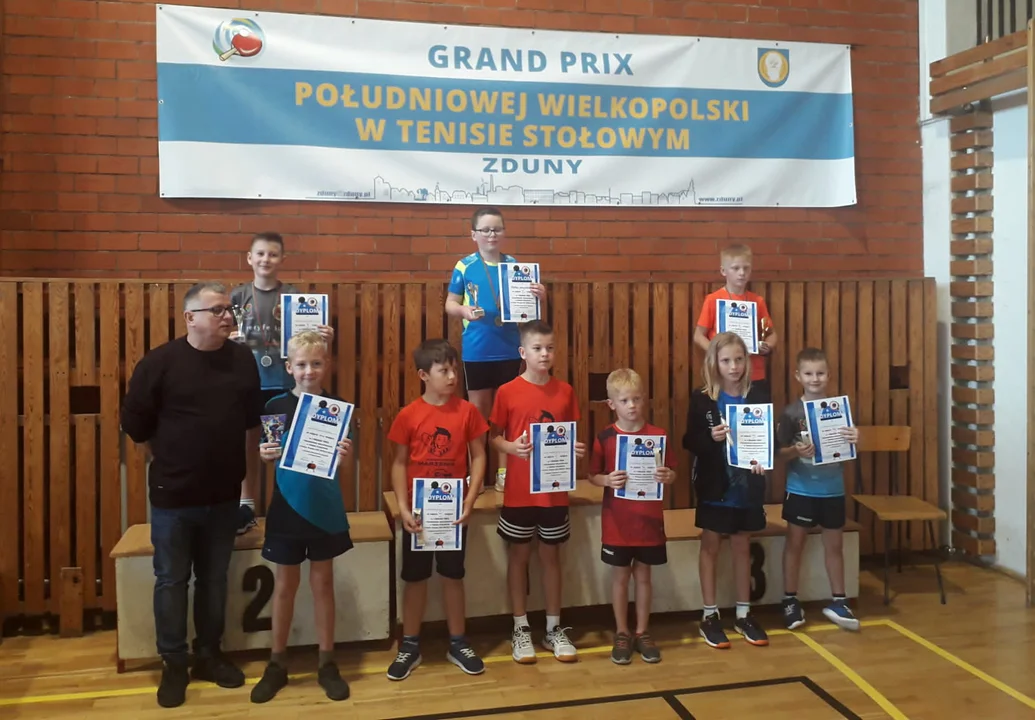 Okręgowe Grand Prix w tenisie stołowym - Zdjęcie główne