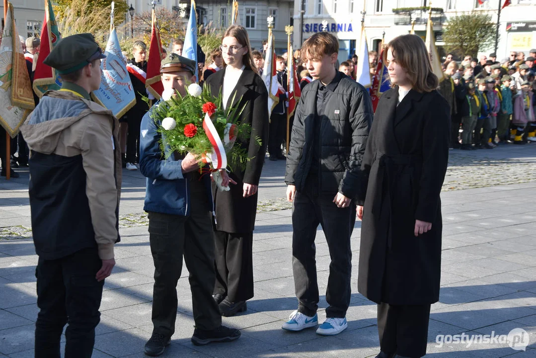 Obchody Narodowego Święta Niepodległości w Gostyniu.