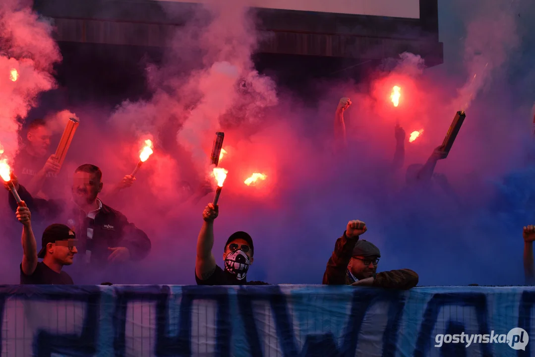 Mecz oldboyów Kani Gostyń i Lecha Poznań na 100-lecie Kani