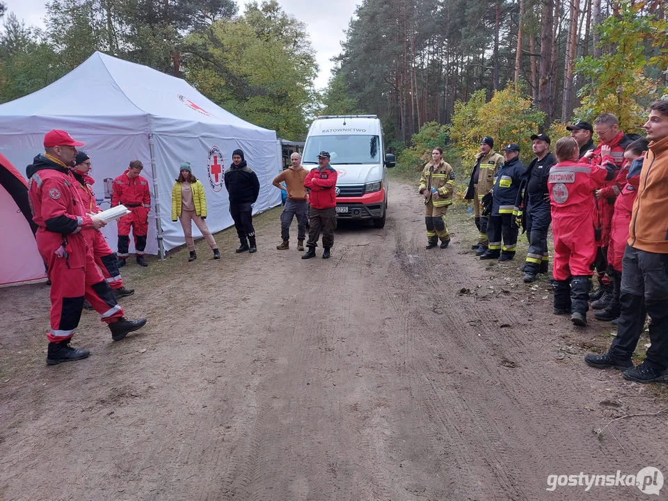 Ratownicy PCK Poznań i strażacy z OSP powiatu gostyńskiego współdziałali ramie w ramię