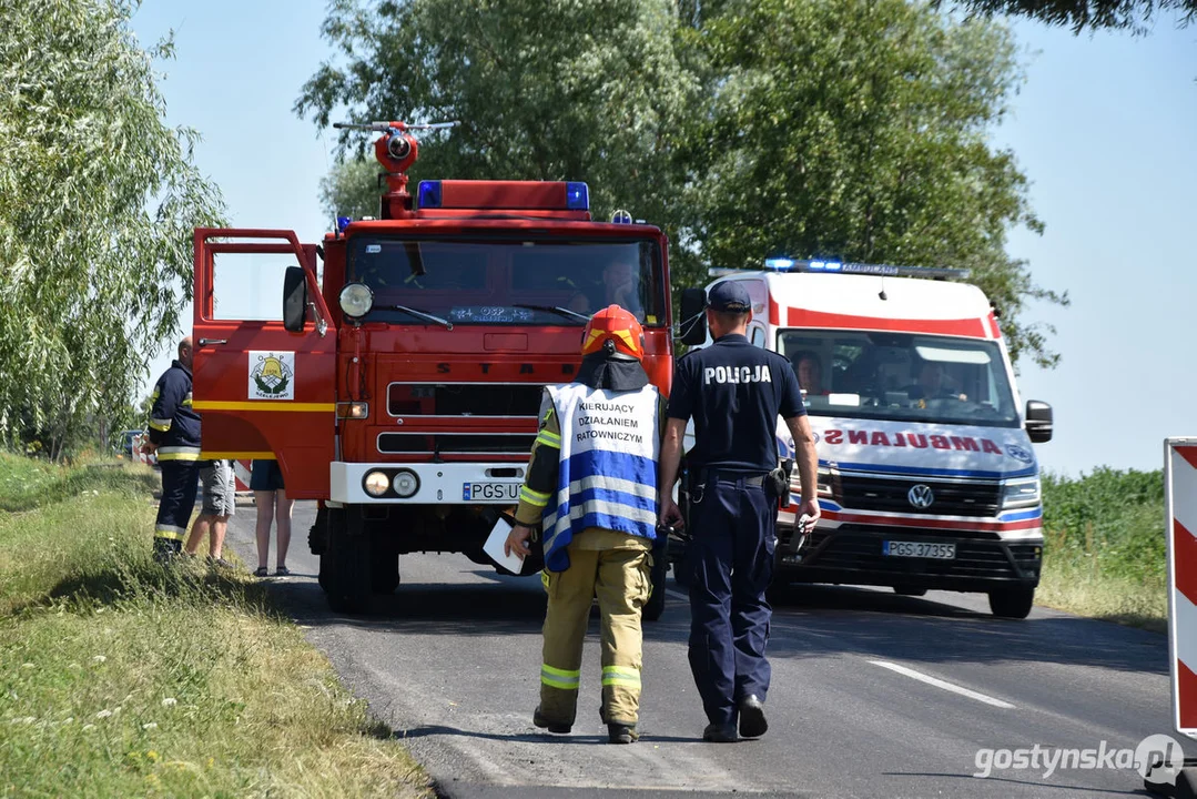 Wypadek drogowy w gminie Piaski (Szelejewo)