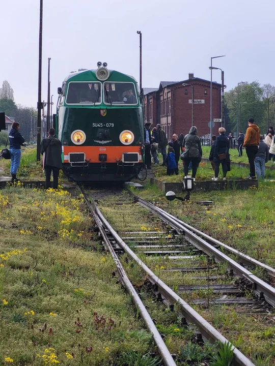 Pociąg turystyczny Baszta na linii Gostyń - Leszno