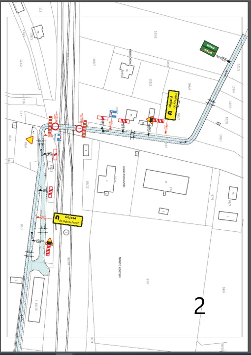 Remont przejazdu kolejowego w Kobylinie