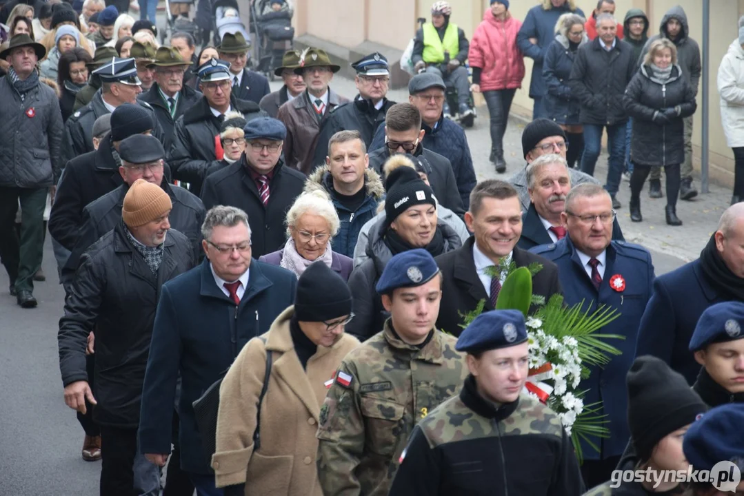 Narodowe Święto Niepodległości w Krobi 2024. Obchody 106. rocznicy odzyskania przez Polskę niepodległości