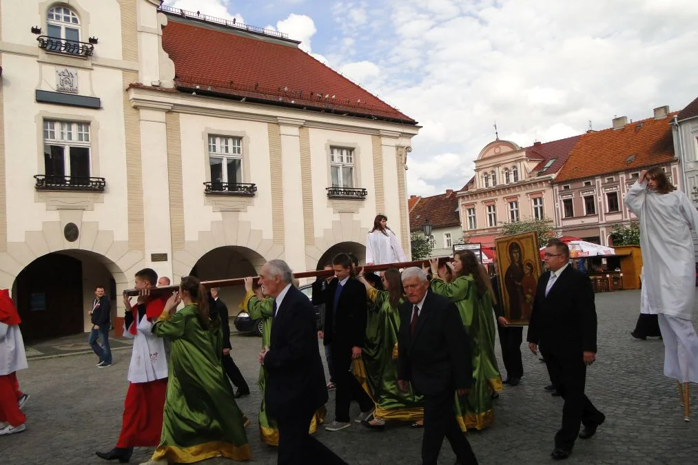 Symbole Światowych Dni Młodzieży w Jarocinie (2014)