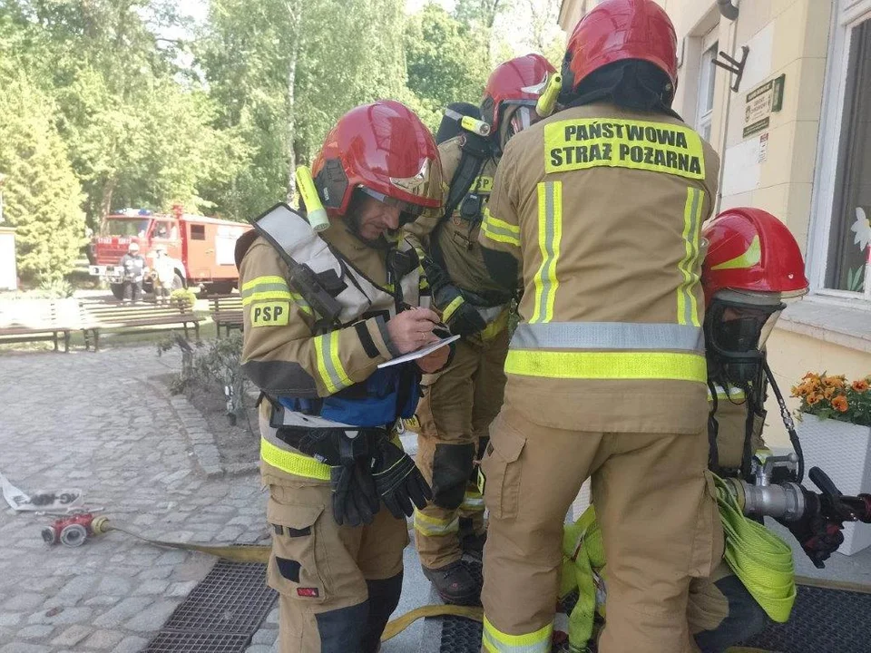 Pożar w Specjalnym Ośrodku Szkolno-Wychowawczym w Borzęciczkach