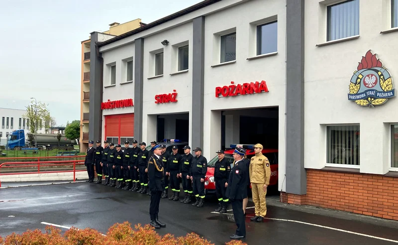 Krotoszyńscy strażacy uczcili Dzień Flagi RP