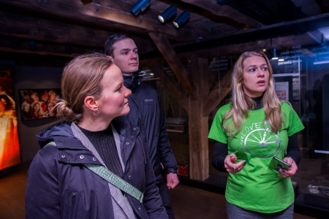 Julie Erch Petersen i Andreas Markussen objechali świat na rowerach. Przybyli także do Jarocina