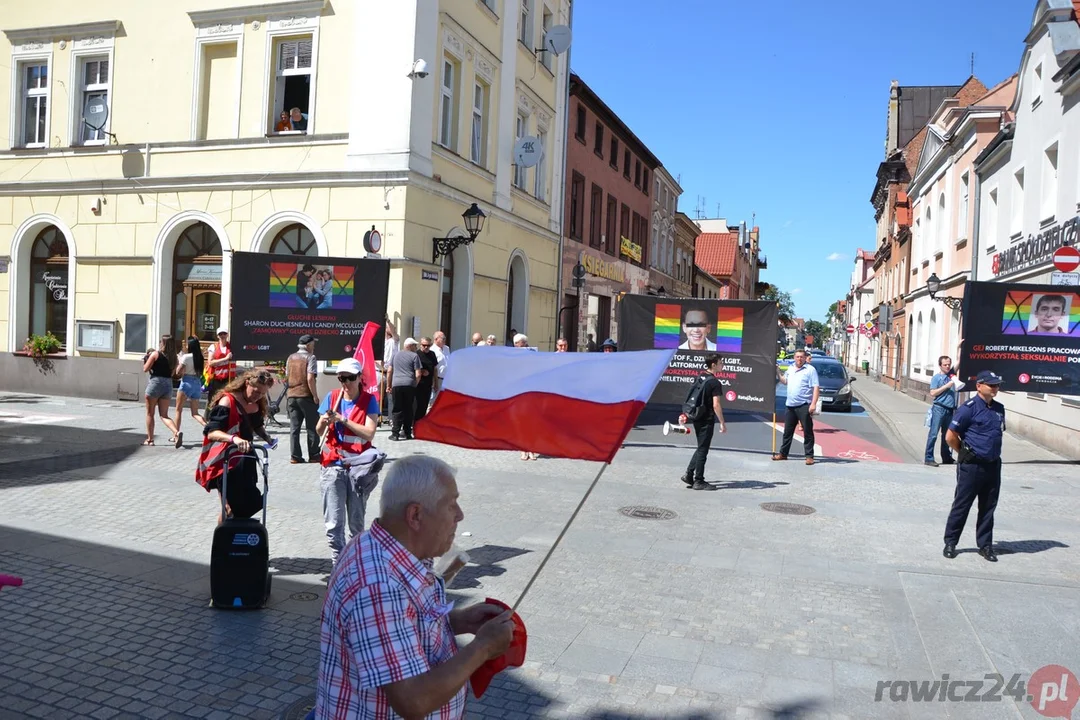 Marsz Równości i kontrmanifestacje w Rawiczu