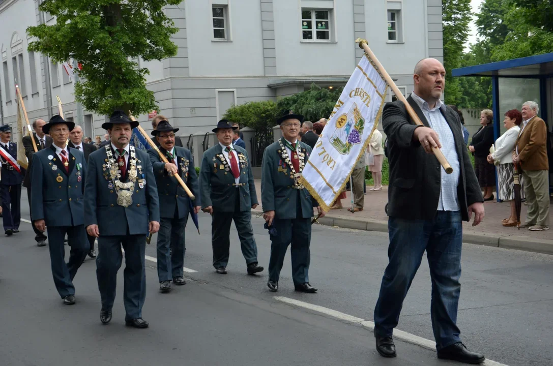 Procesja Bożego Ciała ulicami Krotoszyna w 2016 roku