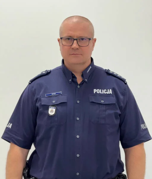 Dzielnicowy gminy Piaski - asp. szt. Maciej Stachowiak