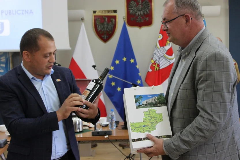 Wizyta delegacji z Mołdawii w powiecie pleszewskim