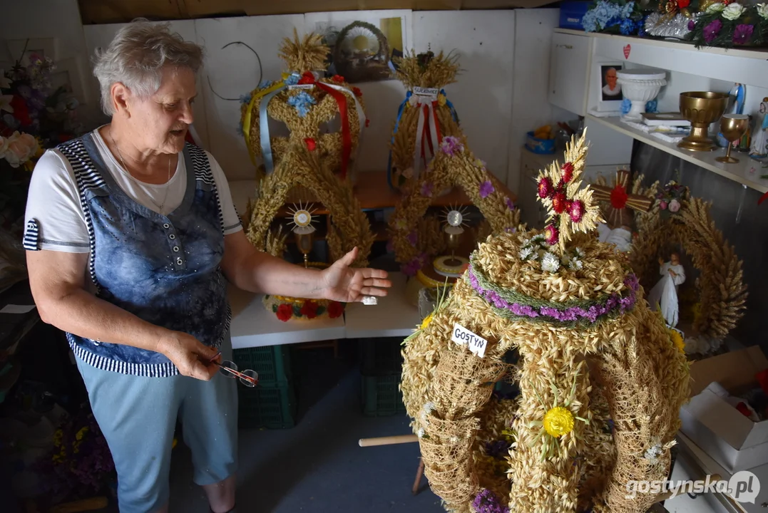 Wieńce dożynkowe Joanny Chudej z Posadowa