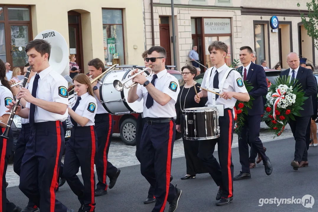 Poświęcenie figury Św. Jana Nepomucena w Krobi