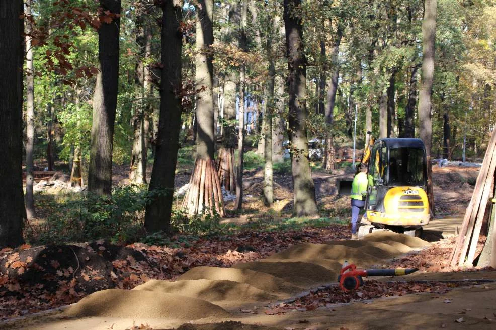 Park przy ulicy Szubianki w Jarocinie