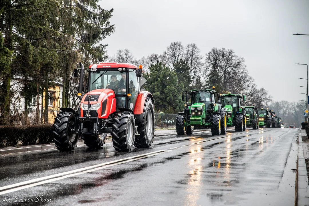 Protest rolników w powiecie krotoszyńskim