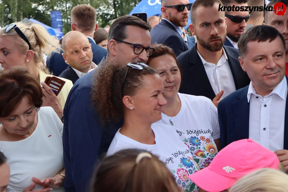 Mateusz Morawiecki w Krotoszynie. Piknik 800+