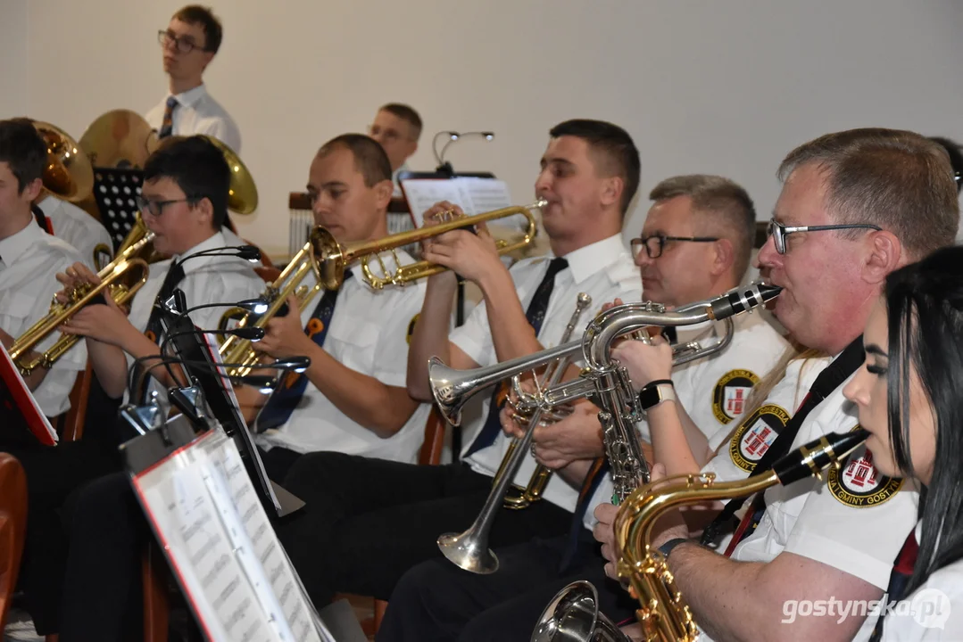 Orkiestra Dęta Miasta i Gminy Gostyń. Koncert dla darczyńców w Brzeziu