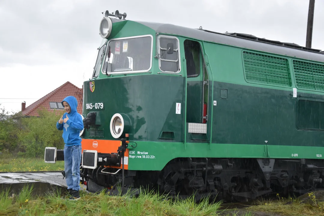 Pociąg turystyczny Baszta na linii Gostyń - Leszno