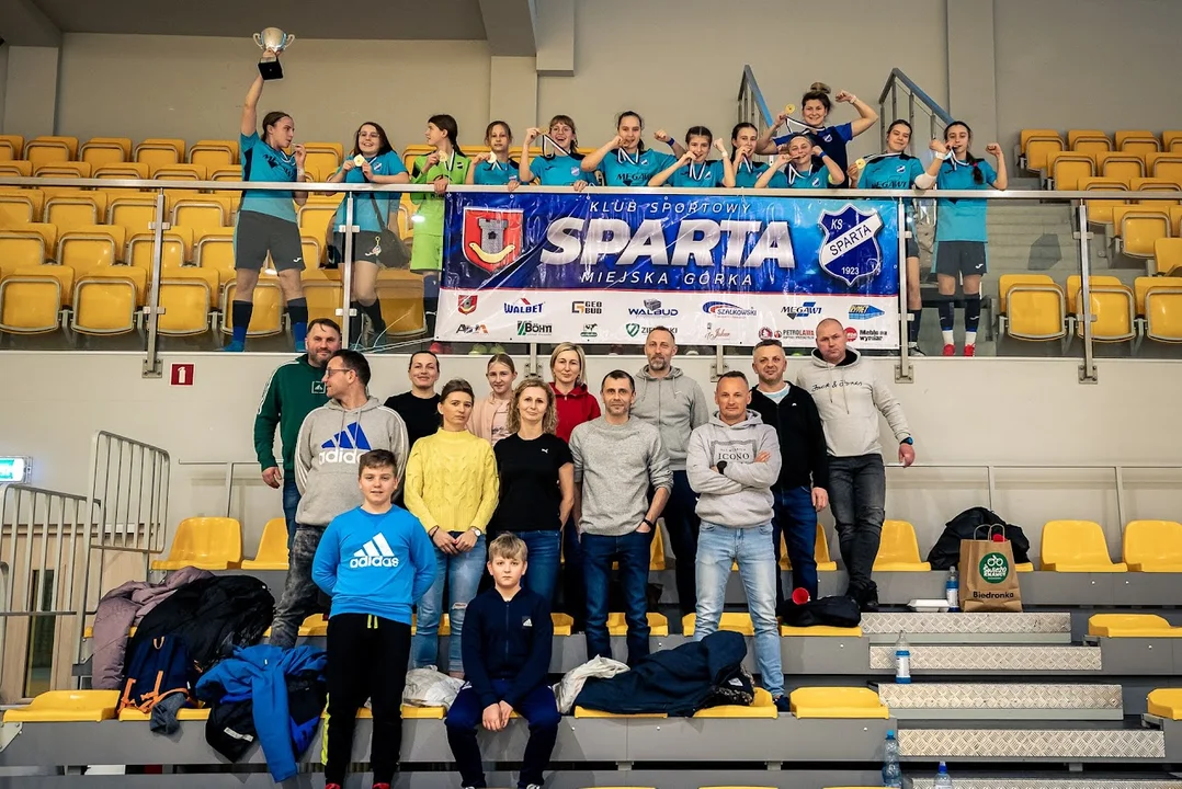 Zawodniczki Sparty Miejska Górka Mistrzyniami Wielkopolski U-15