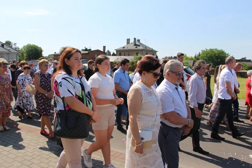 Procesja Bożego Ciała w parafii Św. Floriana