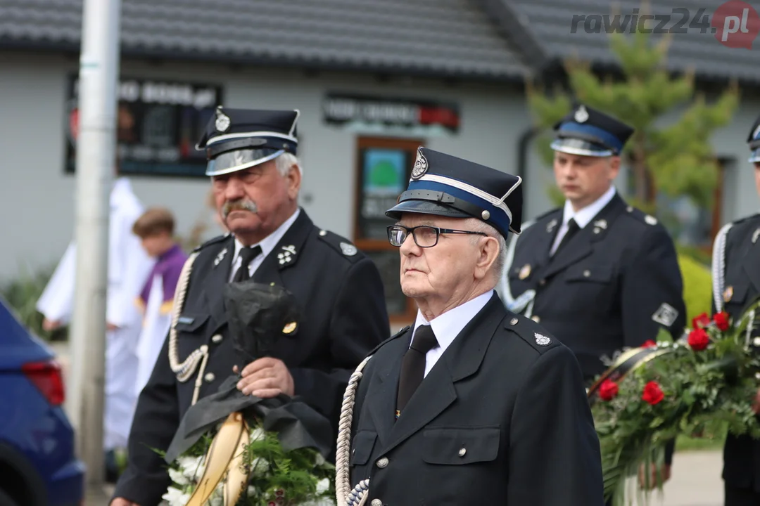 Delegacje na ceremonii pogrzebowej śp. Kazimierza Chudego