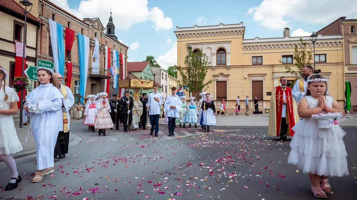 Procesja Bożego Ciała w Krobi 2024