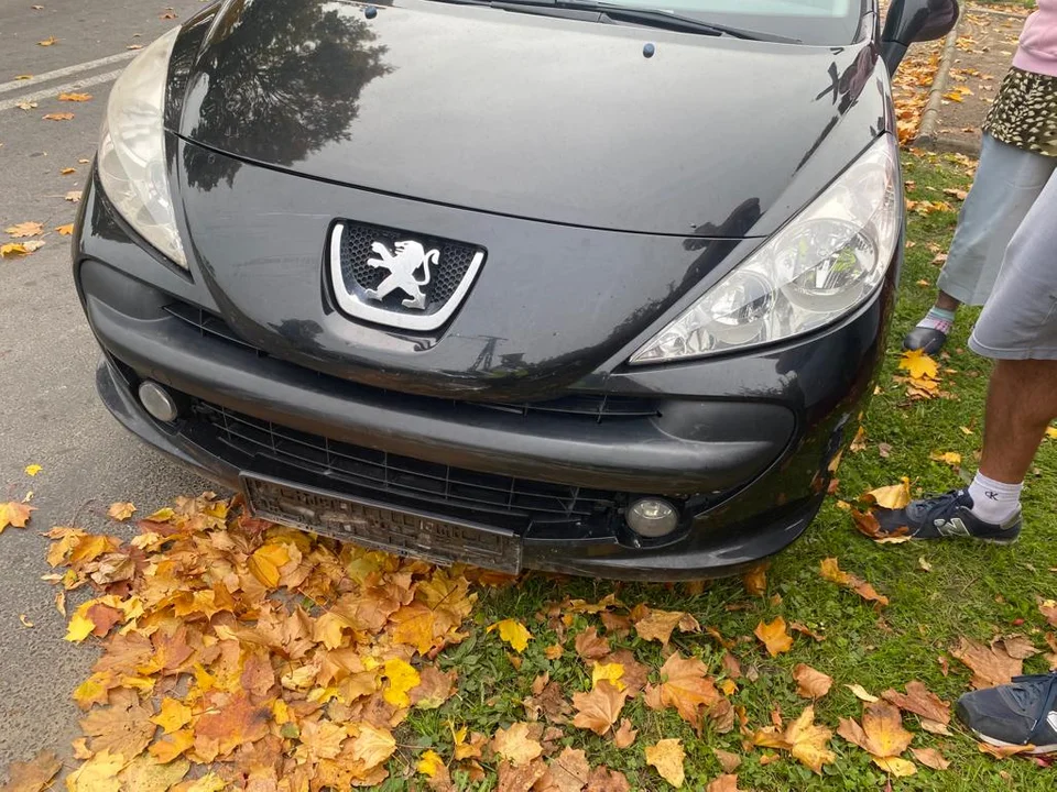 Potrącenie motorowerzystki na DW 438 (gm. Borek Wlkp.)