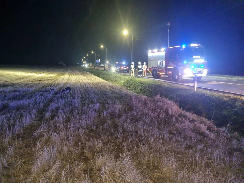 Jedna osoba nie żyje, dwóch uczestników wypadku w szpitalu