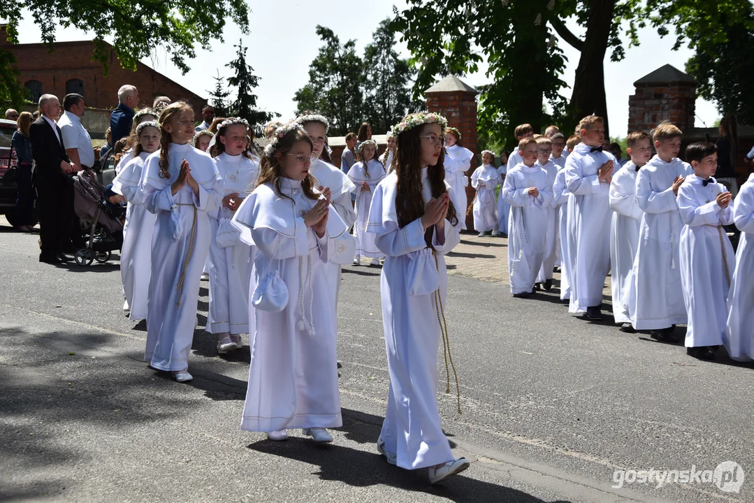 I Komunia Święta w parafii Narodzenia Najświętszej Maryi Panny w Poniecu