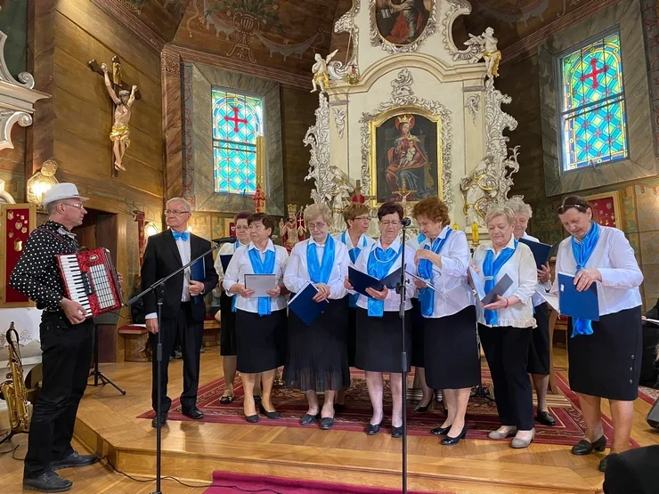 Koncert pieśni maryjnych w Sośnicy