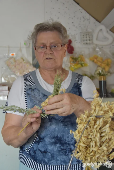 Wieńce dożynkowe Joanny Chudej z Posadowa