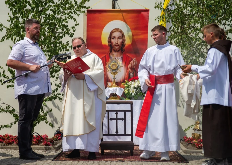 Procesja Bożego Ciała w Choczu