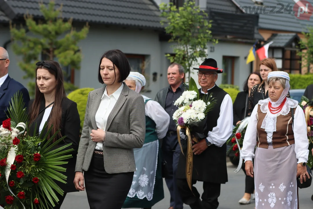 Delegacje na ceremonii pogrzebowej śp. Kazimierza Chudego