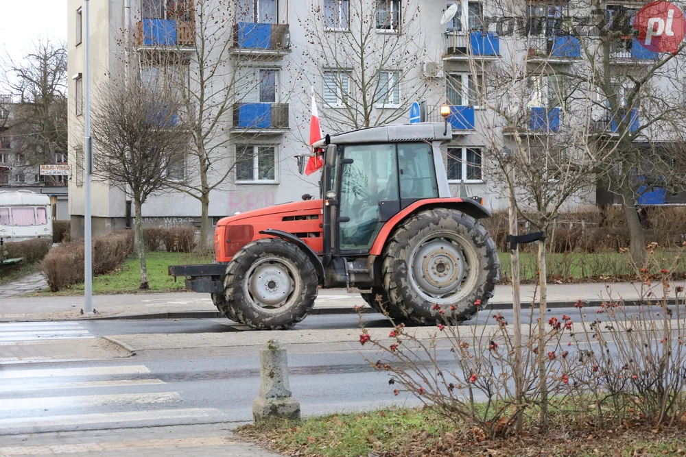 Protest rolników w Rawiczu