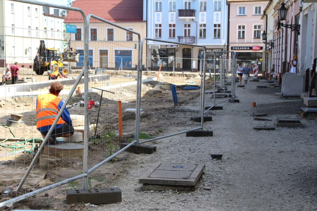 Przebudowa rynku w Jarocinie