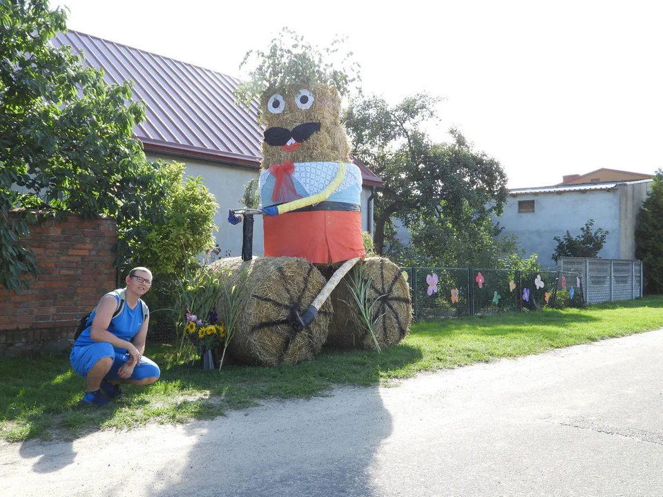 Witacze dożynkowe w Wycisłowie (gm. Borek Wlkp.)