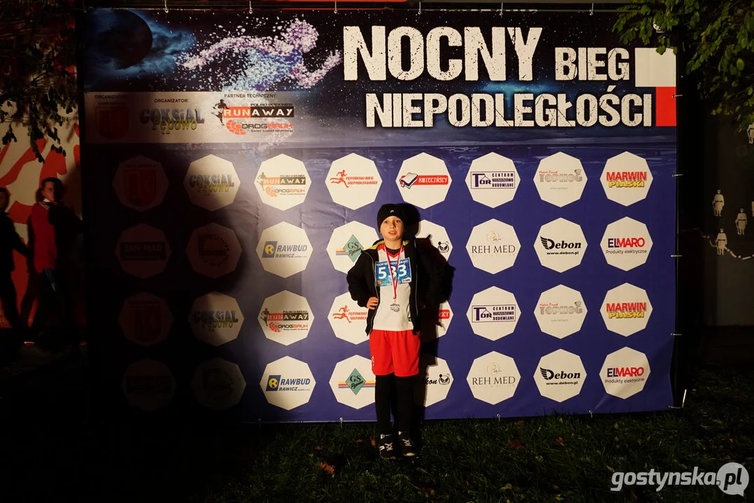 Nocny Bieg Niepodległości 2022 w Pępowie