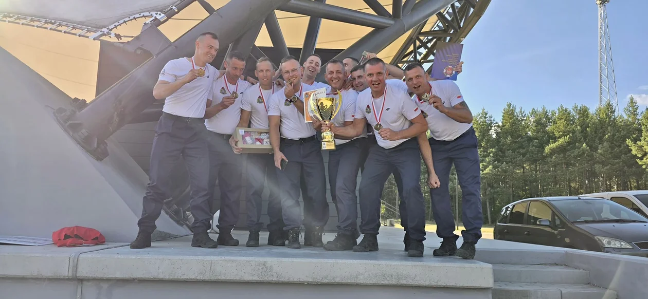 Strażacy z Pleszewa najlepsi w kraju! Będą reprezentować Polskę na olimpiadzie