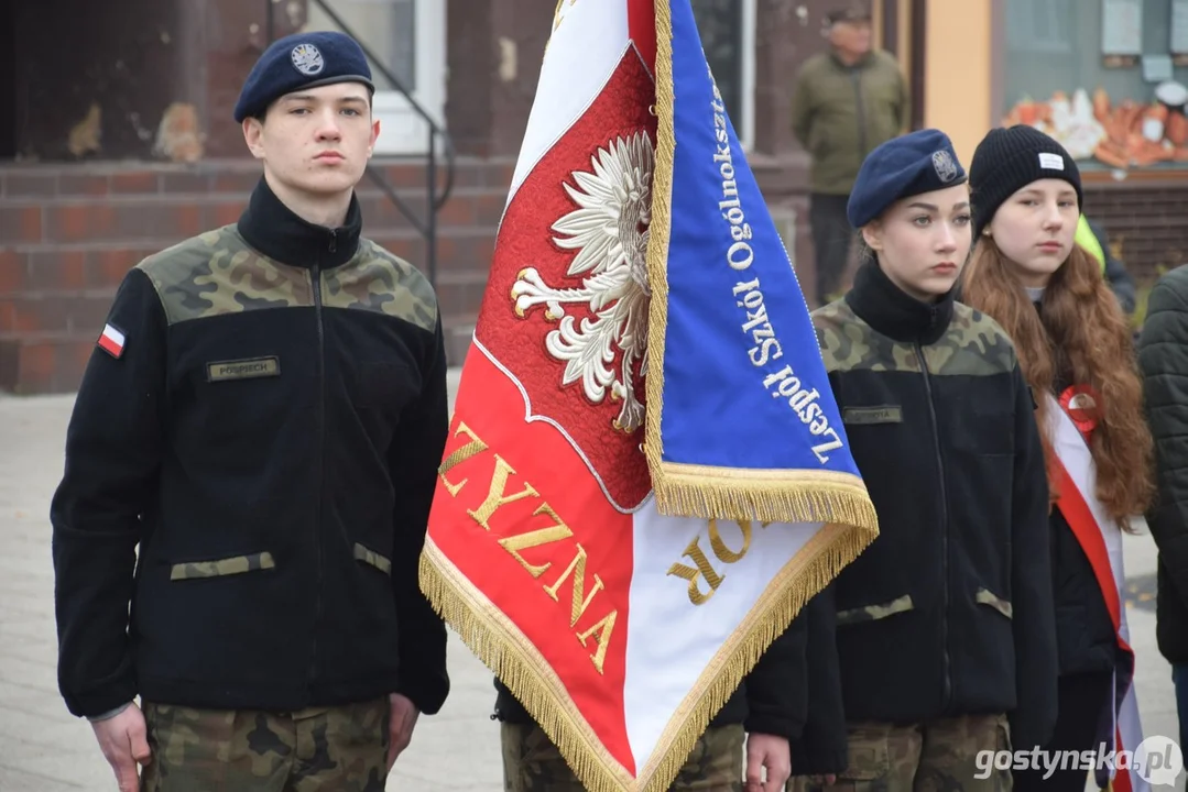 Narodowe Święto Niepodległości w Krobi 2024. Obchody 106. rocznicy odzyskania przez Polskę niepodległości